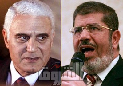 الدكتور محمد مرسي رئيس الجمهورية - اللواء مراد موافي رئيس المخابرات المُقال